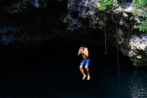 Live this extreme adventure tour. Jungle zip line with ATV and cenote swim. — photo 12