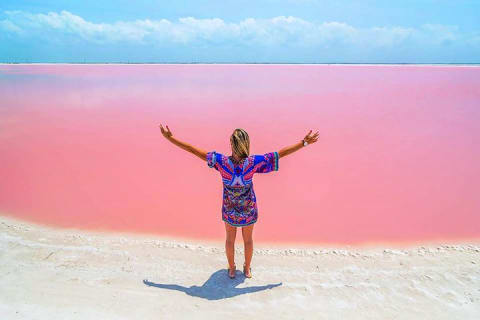 Cancun tour Las Coloradas Pink Lagoon + Rio Lagartos Tour — photo 1