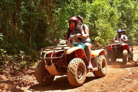 Horseback riding with ATV, zip lines and cenote, lunch and transfer — photo 7