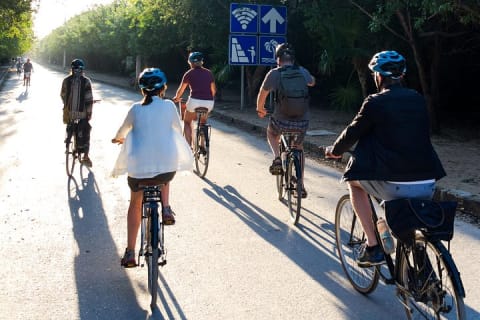 Tulum Bike Tour - Mayan Ruins & Tacos + optional Cenote Swim — photo 1