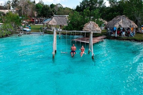 The 7 Colors Of Beauty Lagoon, Bacalar Experience from Tulum City — photo 7