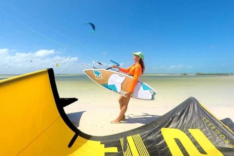 Kitesurfing lessons in Isla Holbox — photo 4
