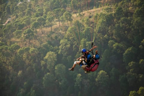 Paragliding in Valle de Bravo — photo 1