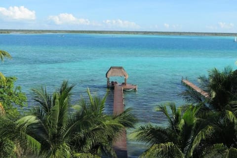 Magical BACALAR TOUR with Pontoon Boat ride. (Transportation + Breakfast + Food) — photo 5