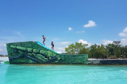 1 Day Tour to Bacalar, Cenotes and 7 color Lagoon with lunch from Cancun — photo 8