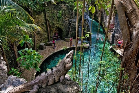 Private Tour Pyramids Tulum and Coba with Night Show in the Park Xcaret — photo 1