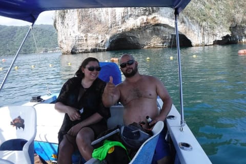 Expérience privée de snorkeling et excursion en bateau à la plage de Las Animas — photo 6