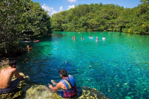 Amazing Cenote Yalku, swim in sacred waters. Transport & Guide — photo 2