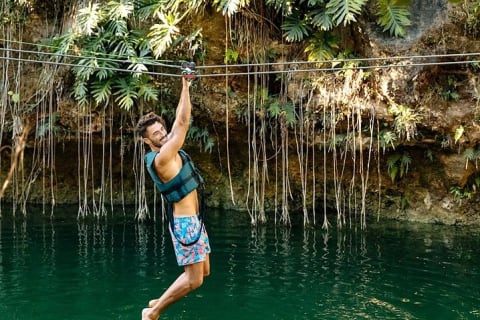 ECHANTING 2 Days excursion to 2 different ecoparks in RIVERA MAYA with transport — photo 4