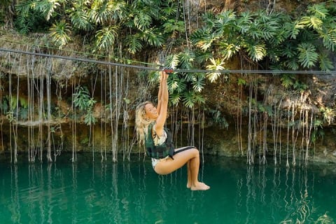 ECHANTING 2 Days excursion to 2 different ecoparks in RIVERA MAYA with transport — photo 7
