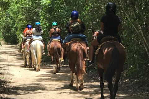 ATV Combo Horseback Riding, ATV, Ziplines, Cenote and Lunch — photo 3