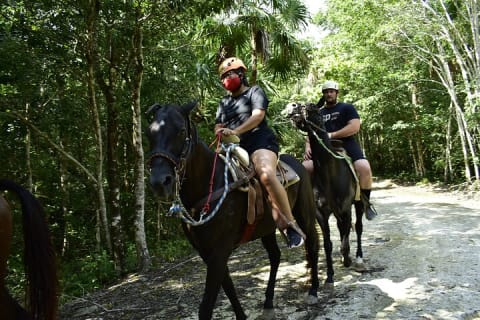 Horseback Riding & ATV Combo with Ziplines and Cenote Swimming — photo 11