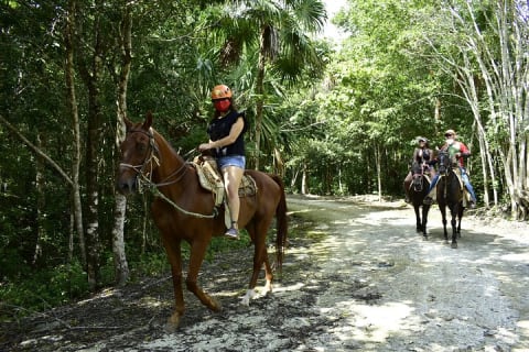 Horseback Riding & ATV Combo with Ziplines and Cenote Swimming — photo 6