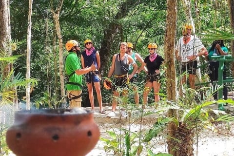 Tulum Jungle Combo: Turtles, ATV, Ziplines & Cenote Full-Day — photo 15