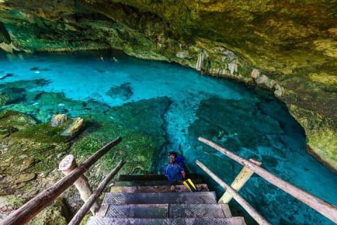 Tulum Area Guided E-Bike + Snorkeling Jungle Tour - Dos Ojos & 2 Cenotes + Lunch — photo 1