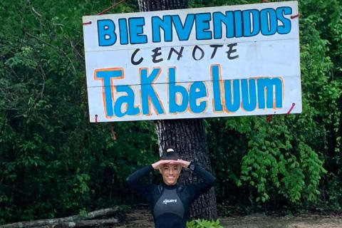 Tulum Area Guided E-Bike + Snorkeling Jungle Tour - Dos Ojos & 2 Cenotes + Lunch — photo 11