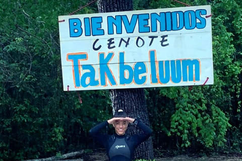 Tulum E-Bike Jungle Zip Line/Repel Snorkel Cenote + Lunch — photo 7