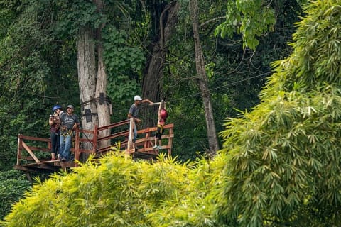 Équitation et tyrolienne dans la Sierra Madre avec déjeuner inclus — photo 13
