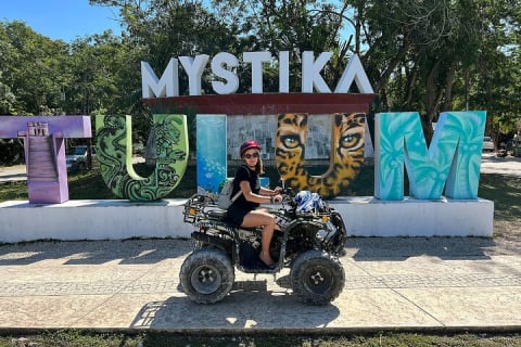 Tulum Reef Snorkel, ATV/Scooter/E-bike, Cenote Swim/Snorkel/Paddle Board + Lunch — photo 4
