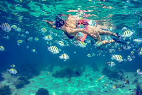 Breathtaking experience driving a speedboat in Cancun with Snorkeling included — photo 3