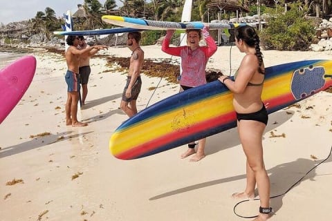 Ultimate Surf Lesson in Tulum 1hr — photo 9
