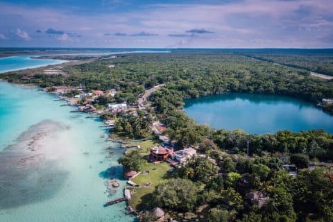 1-Day Tour to Bacalar with Kayaking, Marmol Beach Club and Cenote — photo 2