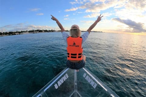 Explore the Caribbean in Amazing Clear Boat Tour in Cozumel — photo 2