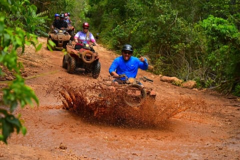 Awesome ATV experience in the jungle with cenote swim and ziplines included — photo 1