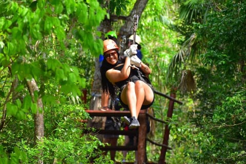 ATV Combo Horseback Riding, ATV, Ziplines, Cenote and Lunch — photo 7