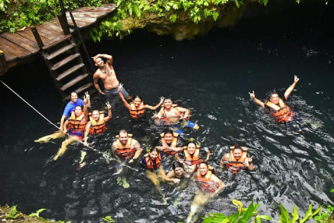 Jungle Adventure: Ziplines, Cenote Swim, Snack & Transportation — photo 6
