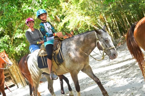 Horseback riding and ATV in the jungle, Ziplines, Cenote & Lunch — photo 2