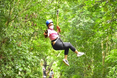 Horseback riding and ATV in the jungle, Ziplines, Cenote & Lunch — photo 11