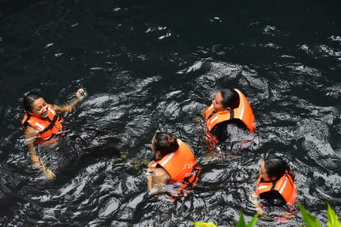 Zipline adventure with bungee swing, sacred cenote and snack — photo 10