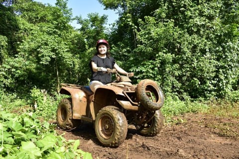 HAVE FUN in the JUNGLE PARK with horseback riding, ATV, zip lines and cenote — photo 2