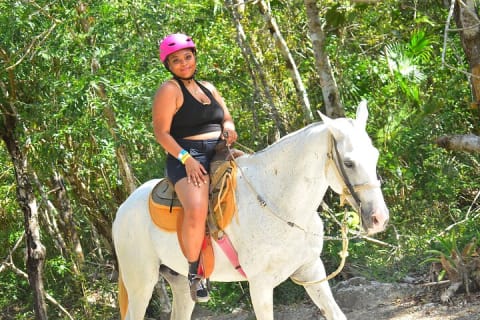 HAVE FUN in the JUNGLE PARK with horseback riding, ATV, zip lines and cenote — photo 7