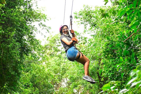 HAVE FUN in the JUNGLE PARK with horseback riding, ATV, zip lines and cenote — photo 3