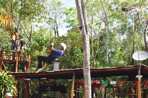 Outstanding Horseback Riding Tour with ATV, Ziplines and Cenote — photo 5
