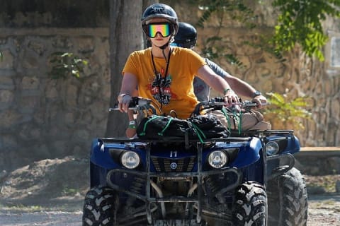 Tour en cuatrimoto todoterreno en el santuario de monos y animales rescatados de Akumal — photo 6