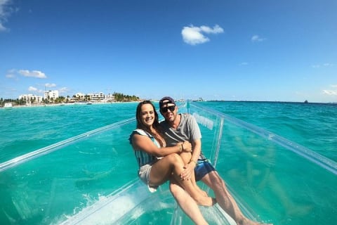 Tour en Isla Mujeres en lancha colectiva transparente — photo 12