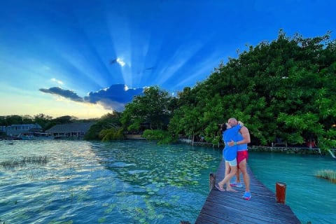 Bacalar Lagoon Seven Colors with Pontoon Ride from Tulum — photo 2