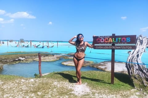 Bacalar Lagoon Seven Colors with Pontoon Ride from Tulum — photo 9
