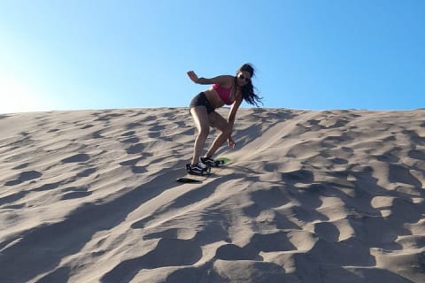 Sandboarding in the Mogote Dunes in Mexico — photo 2