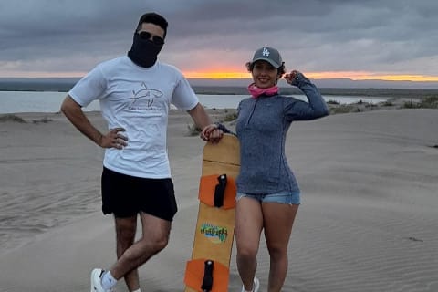 Sandboarding in the Mogote Dunes in Mexico — photo 6