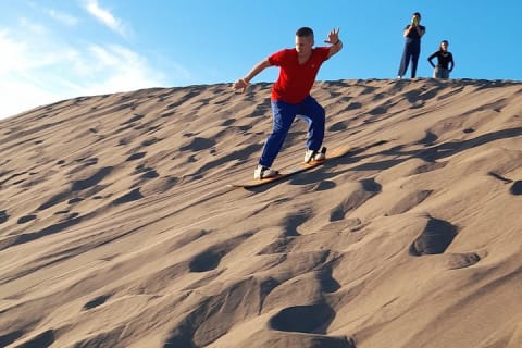 Sandboarding in the Mogote Dunes in Mexico — photo 10