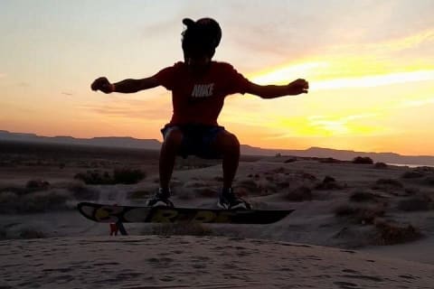 Sandboarding in the Mogote Dunes in Mexico — photo 13