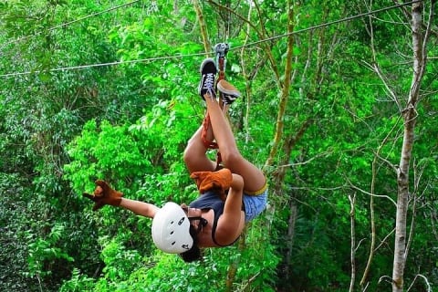 ATV Jungle Adventure with Ziplines, Cenote & Tulum Pickup — photo 11