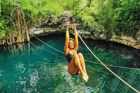 ATV Jungle Adventure with Ziplines, Cenote & Tulum Pickup — photo 13