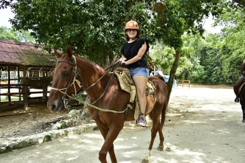 ATV Combo Horseback Riding, ATV, Ziplines, Cenote and Lunch — photo 2