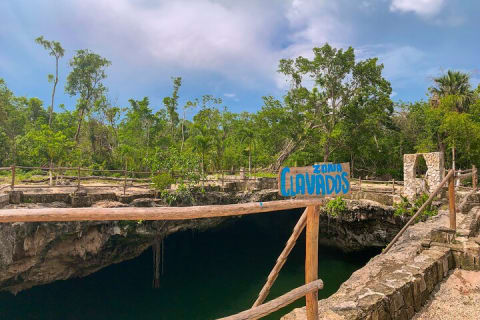 Tour 4X1 Visit Tulum, Coba, Cenote & Playa del Carmen. With lunch — photo 12