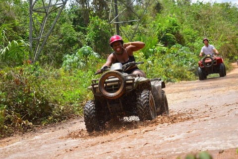 Super Combo ATV in Cancun with Zipline, Snorkel, Cenote, transfer — photo 4